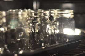 jars in the oven