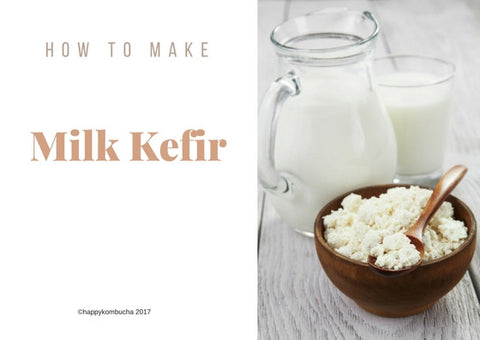 Milk kefir instructions
