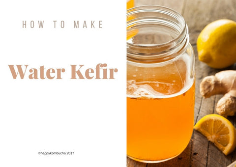 water kefir instructions