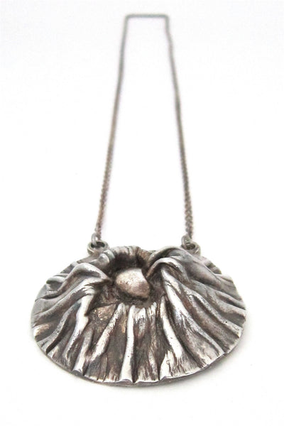  - matti_hyvarinen_finland_vintage_sterling_silver_crater_necklace_grande