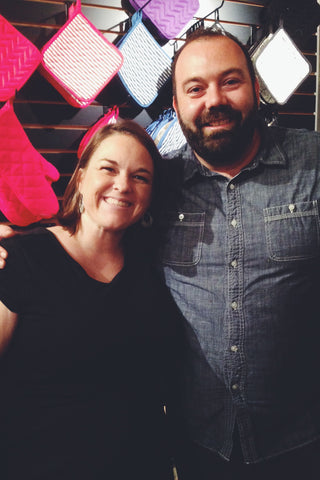 Lindsey Little Gray and Chef Matthew Bell of South on Main