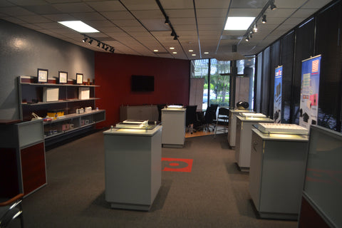 Burnett Process showroom, Florida