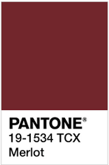 PANTONE 19-1534 Merlot