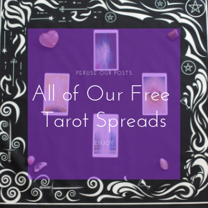 Path of Posts for Hidden Crystal Tarot's Free Tarot Spreads. Enjoy our blog on Tarot, Spirituality, Crystals, Tarot Spreads, and our Tarot Cloths.