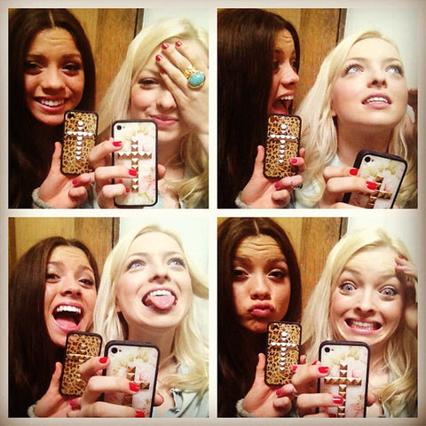 Morgan & Francesca Eastwood showing their #wildflowerlove <3