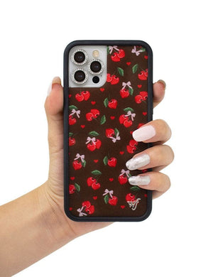 Chocolate Cherries iPhone 13 mini Case