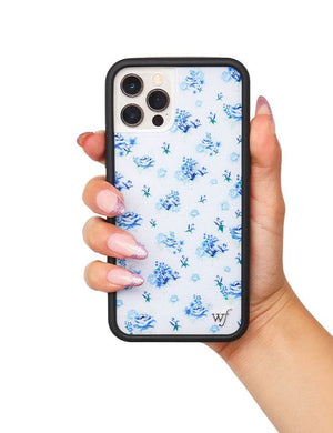 wildflower forget me not floral iphone 11