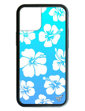 Blue Hibiscus iPhone 12 Case
