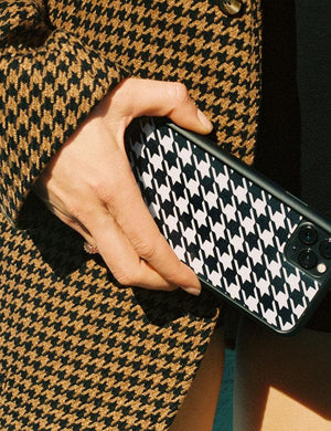 Houndstooth iPhone Xs Max Case