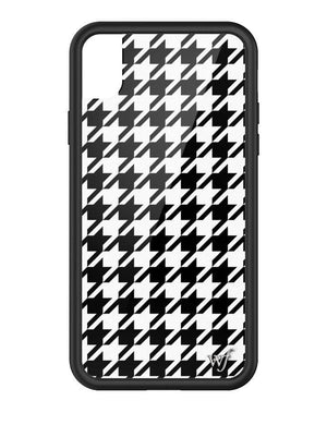 wildflower houndstooth iphone xr