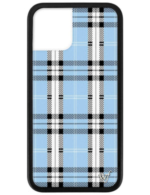 Blue Plaid iPhone 11 Pro Case