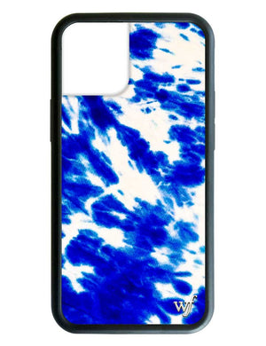 Blue Tie Dye iPhone 12 Case