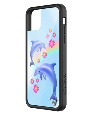 wildflower dolphin love iphone 11promax