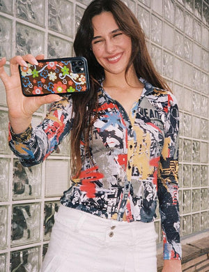 Far Out Floral iPhone Xr Case