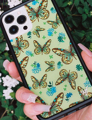 Sage Butterfly iPhone 13 Pro Max Case