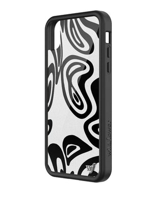 Jaded London Monochrome Swirl iPhone Xr Case.