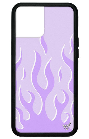 Lavender Flames iPhone 12 Pro Max Case