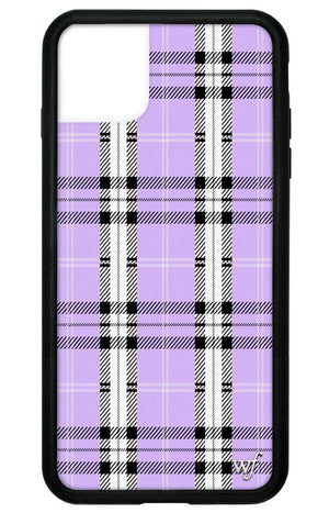 Lavender Plaid iPhone 11 Pro Max Case