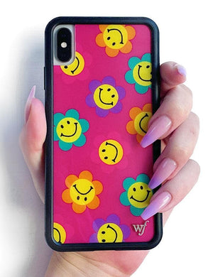 Smiley Flowers iPhone X/Xs Case