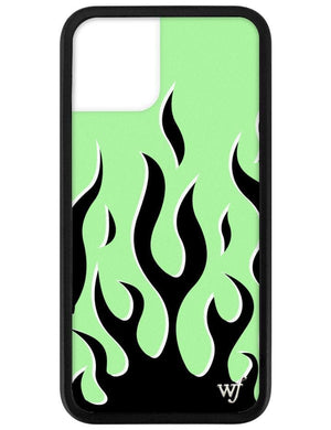Neon Flames iPhone 11 Pro Case