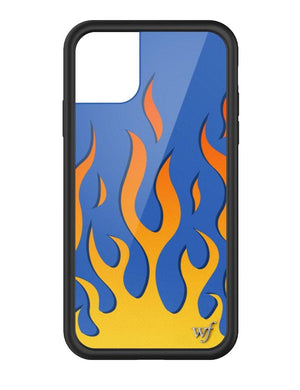 Flames iPhone 11 Pro Case | Blue