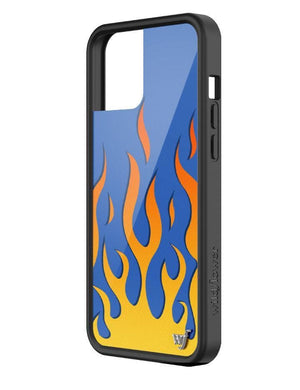 Flames iPhone 12 Pro Max Case | Blue