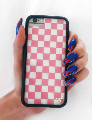 Checkers iPhone 6+/7+/8+ Plus Case | Pink
