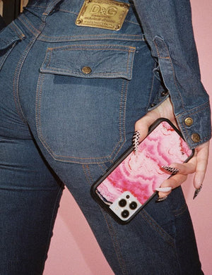 Pink Stone iPhone 13 Pro Case