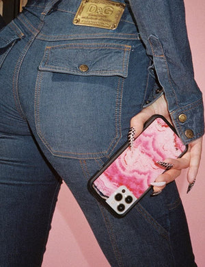 Pink Stone iPhone 11 Case.