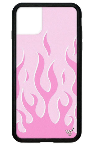 Pink Flames iPhone 11 Pro Max Case