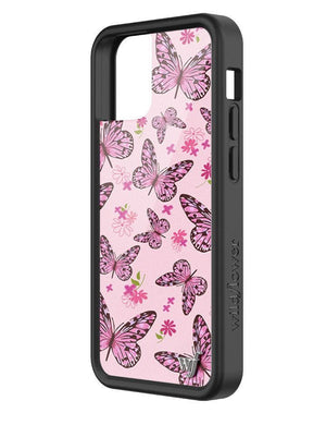 Pink Butterfly iPhone 13 mini Case