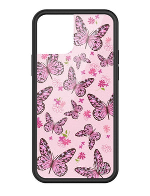 Wildflower Pink Butterfly iPhone 12/12 Pro case