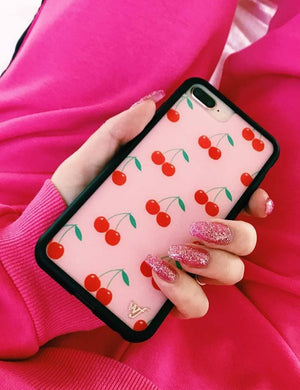 Pink Cherries iPhone 6/7/8 Plus Case