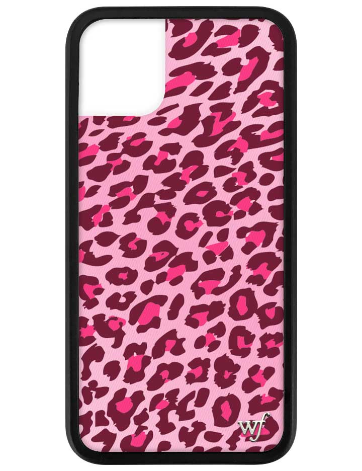 Wildflower Pink Leopard iPhone 11 Case Cases