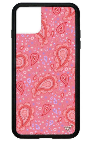 Strawberry Paisley iPhone 11 Pro Max Case