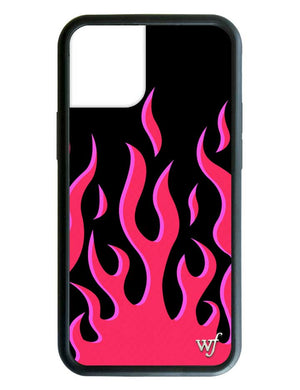 Red Flames iPhone 12 Case