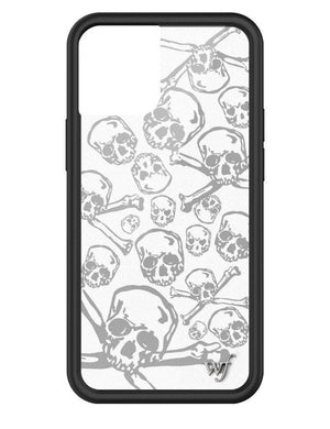 wildflower skull girl iphone 13mini