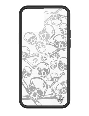 wildflower skull girl iphone 12/12pro