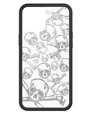 wildflower skull girl iphone 12promax