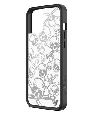 wildflower skull girl iphone 12promax