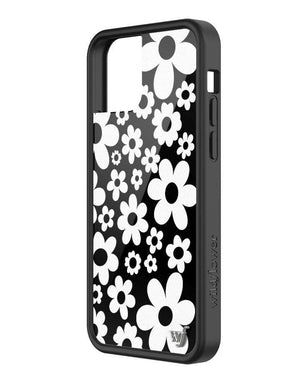 Bloom - Black and White iPhone 12/12 Pro Case