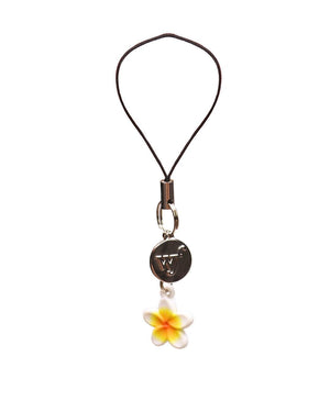 wildflower plumeria charm