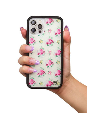 wildflower vintage floral iphone 13mini