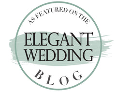 badge from elegant wedding blog