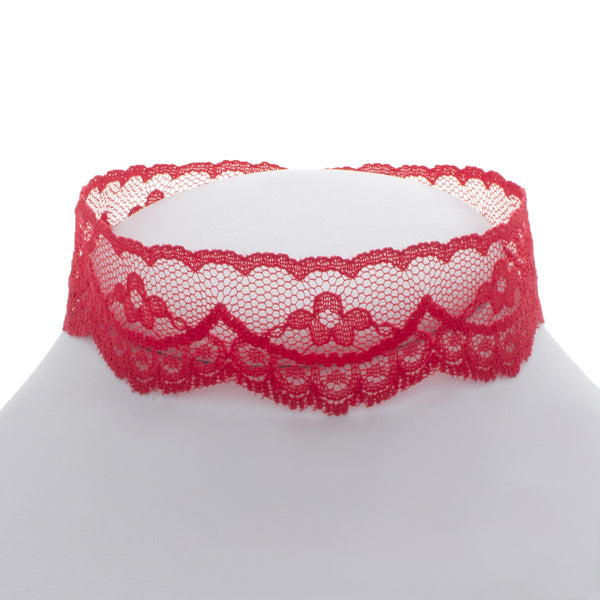 red choker