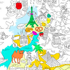 OMY giant coloring page