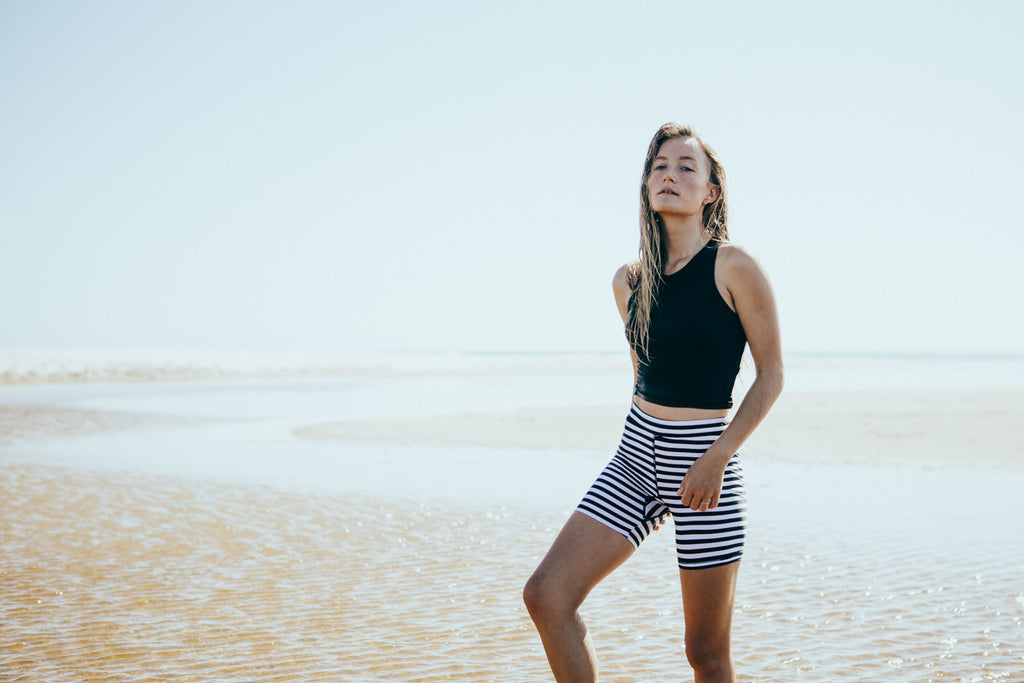 Shay Maclean shot by Francisco Tavoni for Salt Gypsy sustainable surfwear