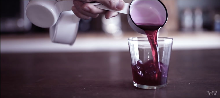 How To Make Red Shiso Juice by Peaceful Cuisine | Click & Grow Blog