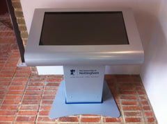 Picture of a 32" free standing multi touch kiosk