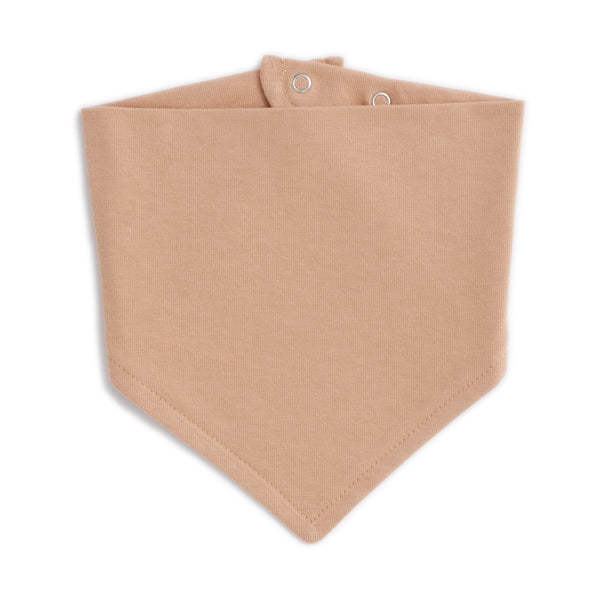 Kerchief Bib - Solid Camel
